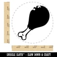 thumbnail image 2 of Chicken Drumstick Meat Food Rubber Stamp for Scrapbooking Crafting Stamping - Large 1-1/4 Inch, 2 of 7