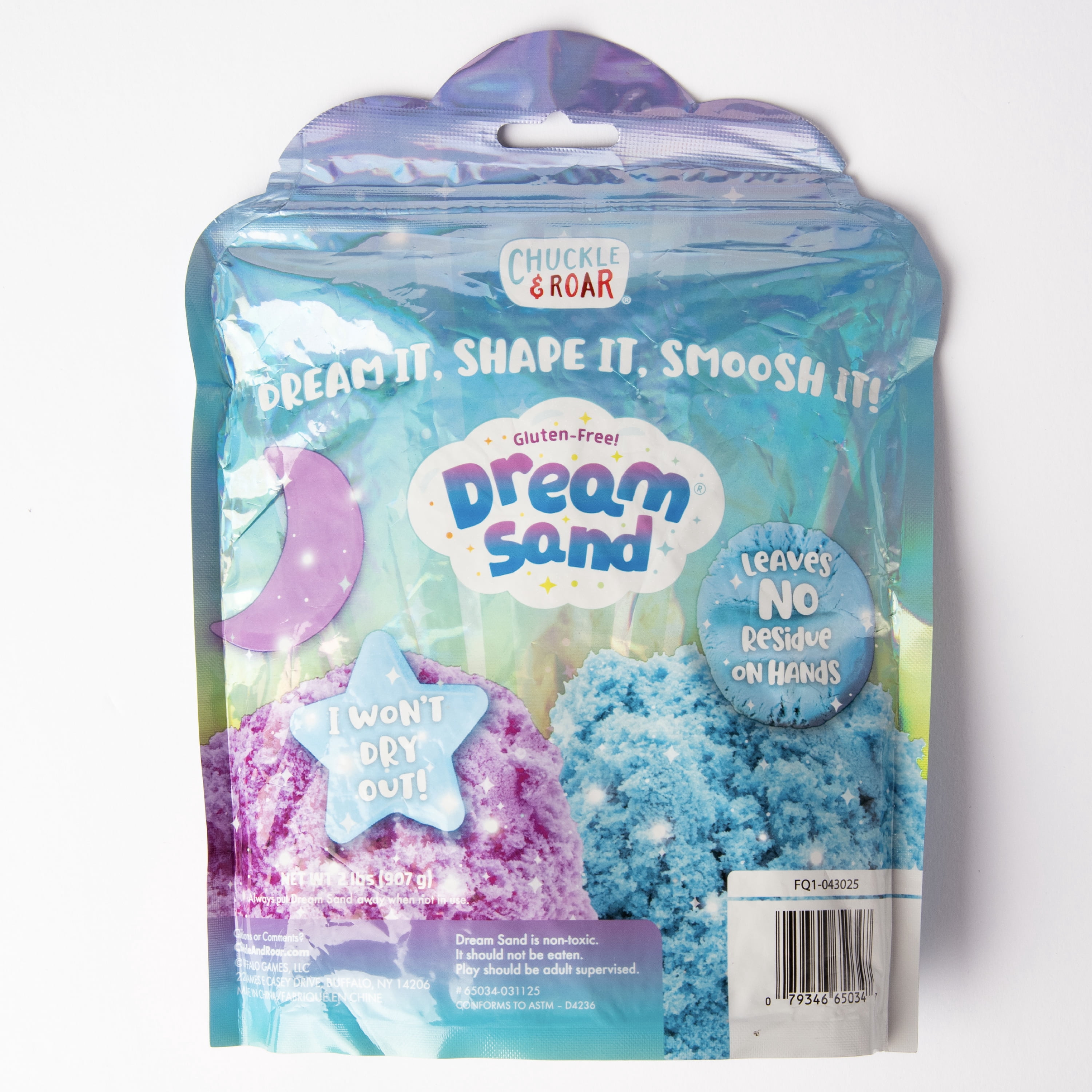 Chuckle & Roar Dream Sand 2 Pound Sensory Activity for Little Ones Ages 3+ by Buffalo Games