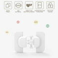 thumbnail image 4 of TOPRenddon Child Locks for Cupboards, Drawer Lock Baby, Self-Adhesive, No Drilling, Fridge Child Lock, Multifunctional Lock for Cabinets, Refrigerators, 4 of 9