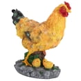 thumbnail image 2 of Sculpture de Poule, Statue de Jardin de Poule Style Ferme Vif pour Extérieur, 2 of 8