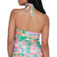 thumbnail image 2 of Ruffle Halter Underwire Tankini Top Swimsuit, 2 of 6