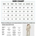 thumbnail image 4 of Women's Round Neck Sweatshirt Wide Leg Sweatpants Casual Suit Sportswear Set, for Winter Lounge and Sports Activities,Navy,XL, 4 of 7