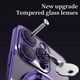thumbnail image 4 of Funda Magnética Transparente De Lujo Para iPhone 11 12 Pro Max Carga Inalámbrica Con Soporte Invisible Cubierta Trasera, 4 of 4