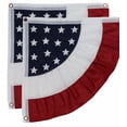 thumbnail image 4 of ZZkhGO Patriotic Flag Door Frame Decoration, Waterproof Fade Resistant Embroidered Hanging Banner, Durable Brass Grommets Lock Stitching for Independence Day Yard House Display, 4 of 7