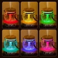 thumbnail image 5 of Humidifiers For Home Ice Flower Glass Humidifier Silent Aromatherapy Machine Night Light 50% 0ff Clearance!, 5 of 5