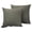 Bronze#48, variant on Set of Two Solid Color Linen Pillow Covers for Outdoor Patio Furniture and Indoor Living Room Decor Breathable Sofa Cushion Cases for Bed and Chair