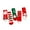 Christmas B, variant on Toddler Non Slip Socks with Grips Baby Socks for Kids Girls Boys Baby Cotton Ankle Crew Socks with Grippers 6 Pairs A 1-3 Years