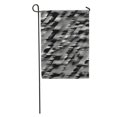 thumbnail image 1 of POGLIP Pattern Abstract Irregular Spotted and Striped Glitch Diagonal Modern Black Garden Flag Decorative Flag House Banner 12x18 inch, 1 of 2