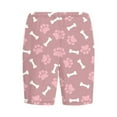 thumbnail image 5 of Xysaqa Big & Tall Men's Pajama Short Pants, Funny Dog Paw Printed Lounge Shorts for Women Plus Size Soft Elastic Waist Sleep Shorts 3X 4X 5X Summer Savings (Unisex), 5 of 8