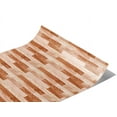 thumbnail image 2 of Rwraps Horizontal Strip Parquet Raw Floor Matte Vinyl Film Wrap 59in x 11ft Vinyl Vehicle Car Film, 2 of 9