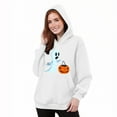 thumbnail image 5 of QTBIUQ Women Fashion Sportswear Hooded Winter Clothing Long Sleeved Hooded Sweatshirt Sweatshirt White, 5 of 5