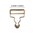thumbnail image 2 of 4 Sets Overall Buckles Metal Suspender Replacement Buckles For Bib Pants DIY Backpack Accessories, 2 of 6