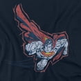 thumbnail image 2 of Superman T-Shirt Scribble & Soar Unisex Graphic Tee For Men & Women Navy&nbsp;, 2 of 7