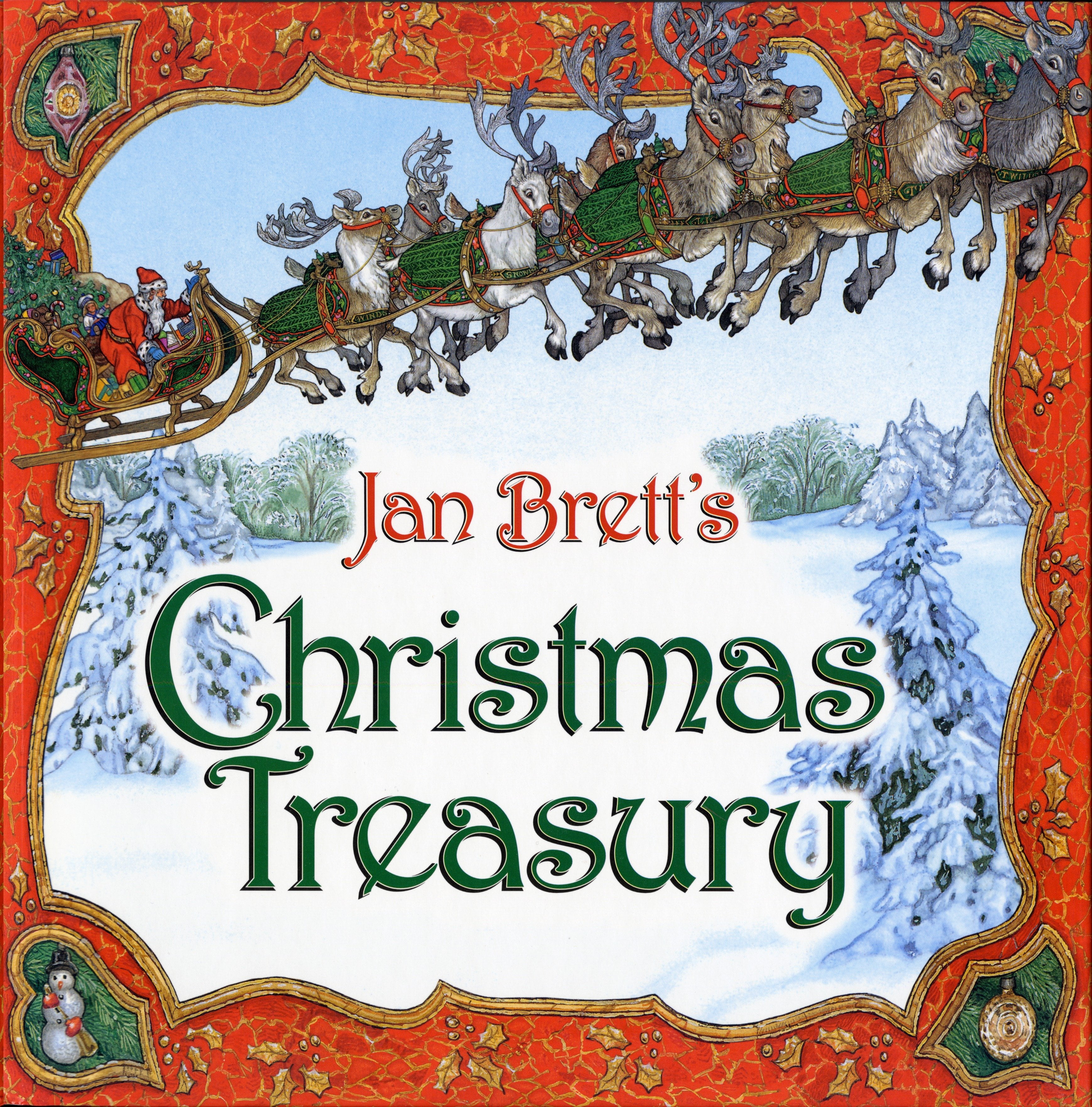 Jan Brett's Christmas Treasury (Hardcover)