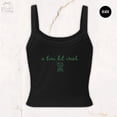 thumbnail image 5 of A tini bit Irish Tank Top, St Patricks Day Outfit, Dirty Martini TankTop, St Patty's Day Shirt, Y2K Trendy 90's Coquette Lucky Tanktop, 5 of 6