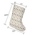 thumbnail image 5 of 3 Pcs Christmas Stockings,Beige Christmas Tree Pattern Stockings Christmas,14.8'' Xmas Stockings,Christmas Party Favors,Christmas Party Decorations,Christmas Stockings Personalized, 5 of 5