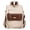 Beige, variant on PRIYAL Stylish Solid Color Women's Backpack with a Spacious Design, Perfect for Commuting, Travel, And Casual Outings
