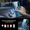 thumbnail image 4 of Funda GOLDJU para iPhone 17 de 6.3" a prueba de agua IP68 con imán azul, 4 of 7