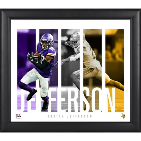 Justin Jefferson Minnesota Vikings 15" x 17" Player Panel Collage