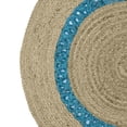thumbnail image 5 of Oussum Hand Woven Natural Jute Area Rug Round Indoor Home Décor Area Runner Online, 5 of 6