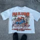 thumbnail image 3 of Camisetas gráficas americanas 777 con estampado de gran tamaño, estilo gótico, elegante, informal, estilo harajuku, ropa de calle con gráficos Y2k, ropa gótica para hombre, 3 of 4