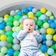 thumbnail image 2 of 100 Pelotas de Plástico Heopeis para Piscina de Pelotas para Niños, Verde, 2 of 9