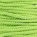 thumbnail image 3 of Super Soft 3 Strand Twisted Cotton Rope (Lime Green, 1/4 Inch x 50 Feet), 3 of 4