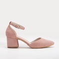 thumbnail image 1 of Marcelle - Tacones de ante rosa polvoriento rosa 22 CM, 1 of 4