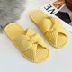 thumbnail image 1 of Pantufla Chanclas de felpa suave de pana para mujer, antideslizantes, para interior, pareja (38-39), amarillo Likrtyny Tenis De Mujer Tenis De Hombre, 1 of 7