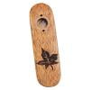 Mini instrumento de viento Kazoo de madera de caoba para amantes de la música (hoja de arce) Tmvgtek Para Estrenar