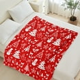 thumbnail image 3 of JML Christmas Blanket, Soft Throw Blanket, 50"x60", Lightweight Plush Holiday Blanket for Home Decor, Christmas Gifts for Adults and Couples, 3 of 5