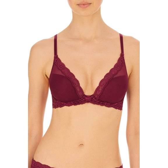 Natori Feathers Contour Plunge Bra