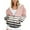 Pink #2, variant on XWSHYW Womens Jacket Plus Size Long Sleeve Zip-Up Outerwear Jackets Fashion Striped Pattern Loose Fit Short Outerwear Coats