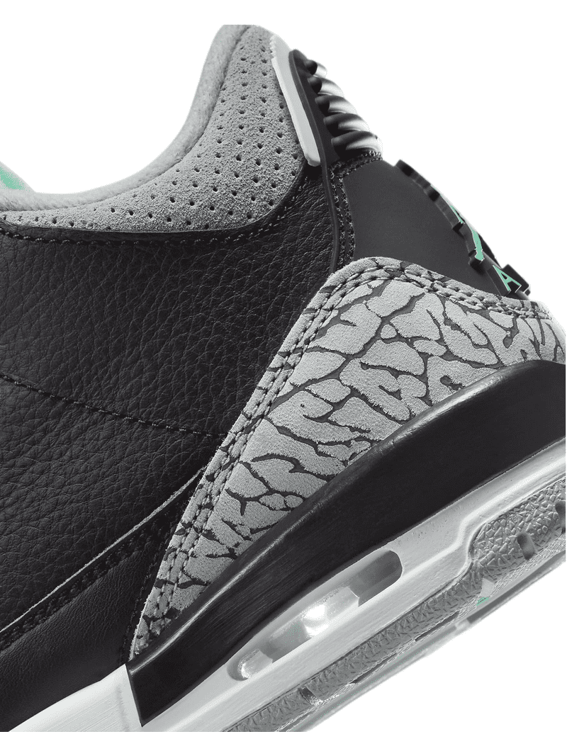 Brand New Air Jordan 3 Retro Black and Gray 9.5 Mens Men main image 3