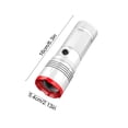 thumbnail image 3 of Mlkoz Outdoor Accessories, or Flashlight Strong Light Flashlight Stock Adequate Rechargeable Built In Battery Lighting Torch, Men Gifts, 3 of 6