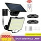 thumbnail image 2 of Lampe solaire fendue à 106LED, 3 modes d'éclairage, décoration extérieure, applique murale avec capteur de mouvement PIR, étanche, lampe de jardin et de Garage, 2 of 4