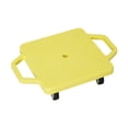 thumbnail image 1 of Tabla de patinete con asas Patinete de suelo Habilidades motoras Multiusos Portátil con Amarillo, 1 of 9