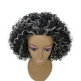 thumbnail image 7 of LUXLUXE Vale Curly Layered 12 in Long Half Wig No Lace Wig, Heat Resistant Fibers, 16+ Shades of Natural, Dip Dyed, & Blended Colors, 7 of 7