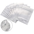 thumbnail image 4 of 150 Pack 5 x 7.8 Inch Aluminium Foil Stand Up Food Pouches Bags with Resealable Lock Seal Zipper, Heat Sealable Packaging Bags for Jewelry, Screw, Food Storage, 4 of 6