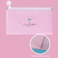 thumbnail image 4 of 4pcs Mask Storage Clip Ziplock Bag Cartoon Widen Zipper Waterproof File Bag, 4 of 5