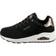 thumbnail image 3 of Zapatos Skechers Uno Shimmer Away Wedge para mujer, color negro 10, 3 of 7