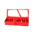 thumbnail image 1 of KLKCMS Empty Flower Gift Box Mother's Day Elegant Fillable Gift Box for Anniversary Red, 1 of 8