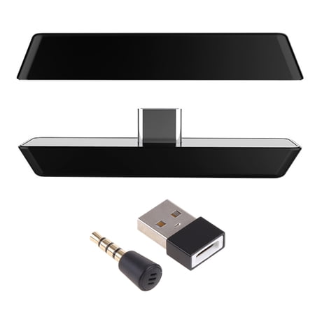 Mini 5.0 Transmitter and Receiver 1Set Low Latency Plug and for Play for Switch PC Computer PS Game Console Gam