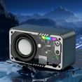 thumbnail image 4 of Transparent Mechanical Bluetooth Speaker, Colorful Wireless Mini Speaker for Outdoor and Desktop Use, Portable Compact Design with High-Quality Sound and Long Battery Life, 4 of 6