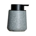 thumbnail image 4 of Dispensador de jabón, botella con bomba rellenable, dispensador manual de líquido, accesorio para encimera de baño, material PP, apto para cocina, bañ Gris oscuro, 4 of 8