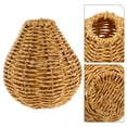 thumbnail image 2 of Ferencaa Rustic Woven Vase Imitation Rattan Flower Vase Woven Flower Vase Dried Flower Container, 2 of 11