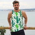 thumbnail image 6 of KLL Cactus 1 Print Men's Muscle Gym Workout Stringer Tank Tops Bodybuilding Fitness T-Shirts Tank Tops Men-Medium, 6 of 7