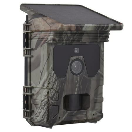 Solar Powered Hunting Camera 4K Videos 50MP Pictures Solar Trail Camera