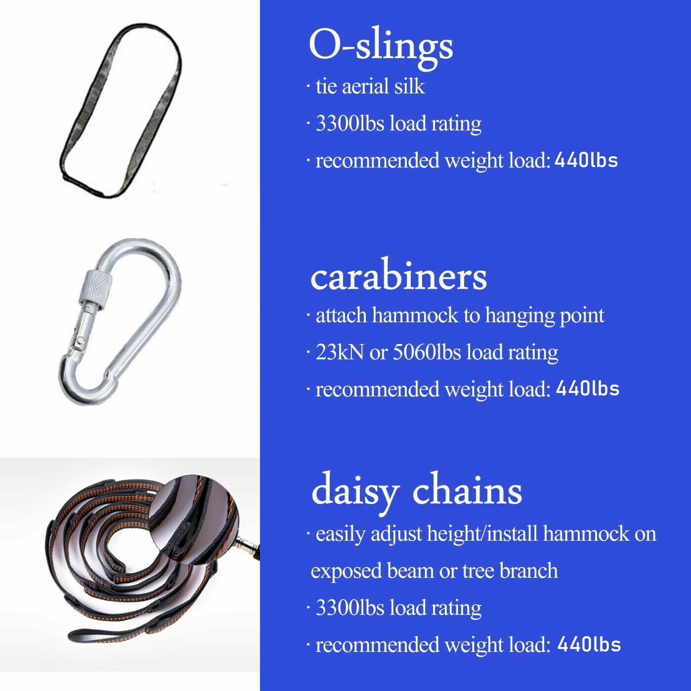 WEISIPU Kids Hammock - Small Camping Hammock, Kids Camping Gear w/Tree Straps and Carabiners for Indoor/Outdoor Use Therapy Kids Autism ADHD Sensory Swing Sling