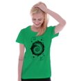 thumbnail image 3 of Nautilus Shell Symbolic Spiritual Womens Fitted Plus Size Graphic Tee Brisco Brands 3X, 3 of 5